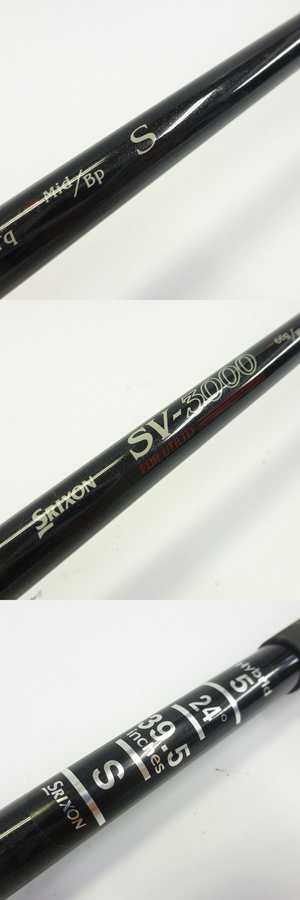 実際に弊社で買取させて頂いたDunlop/ダンロップ ユーティリティ SRIXON AD-HYBRID SV-3000 U5/24°Sフレックスの画像 5枚目