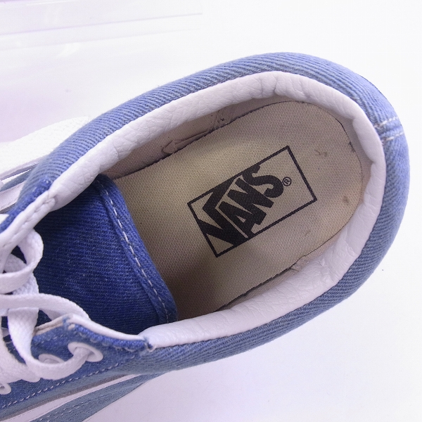 実際に弊社で買取させて頂いたVANS/バンズ オールドスクール デニム スニーカー 721454/28の画像 4枚目