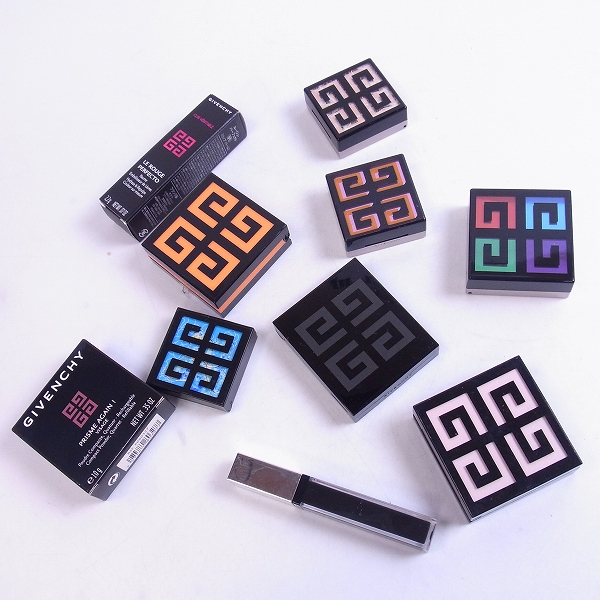 実際に弊社で買取させて頂いたGIVENCHY/ジバンシィ アイシャドウ/リップバーム等 おまとめ品
