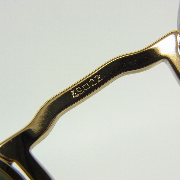 実際に弊社で買取させて頂いたGIORGIO ARMANI/ジョルジオアルマーニ オクタゴン サングラスの画像 5枚目