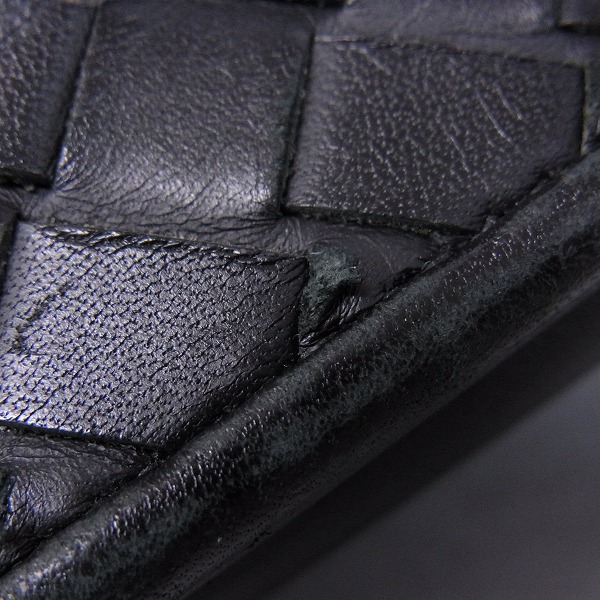 実際に弊社で買取させて頂いたBOTTEGA VENETA/ボッテガヴェネタ LEATHER/レザー イントレチャート ブリーフケース の画像 5枚目