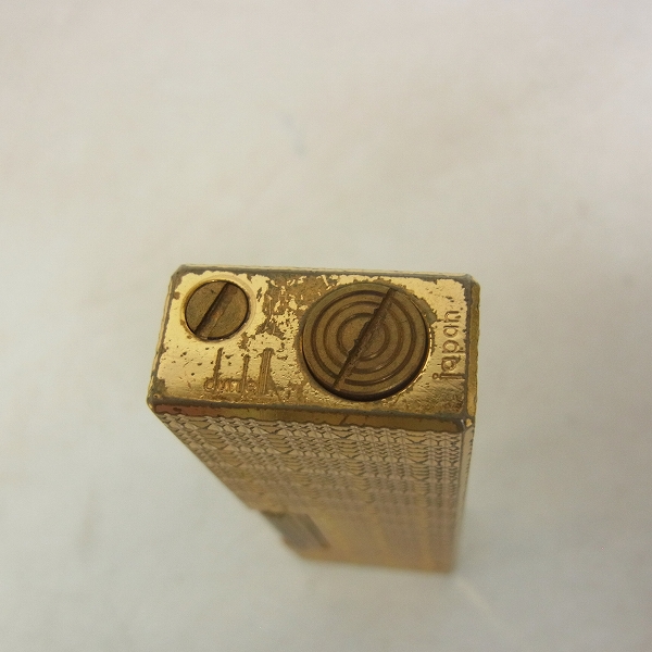 実際に弊社で買取させて頂いたdunhill/ダンヒル ローラガスライター ゴールド　の画像 5枚目