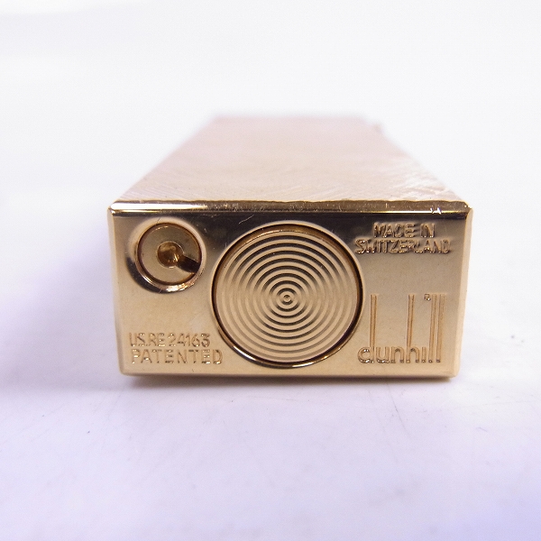 実際に弊社で買取させて頂いたdunhill/ダンヒル ローラガスライター ゴールドの画像 4枚目