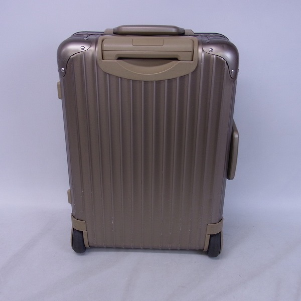 実際に弊社で買取させて頂いたRIMOWA/リモワ TOPAS/トパーズ CABIN TROLLEY 2輪 キャリーケース 32L/920.52の画像 1枚目