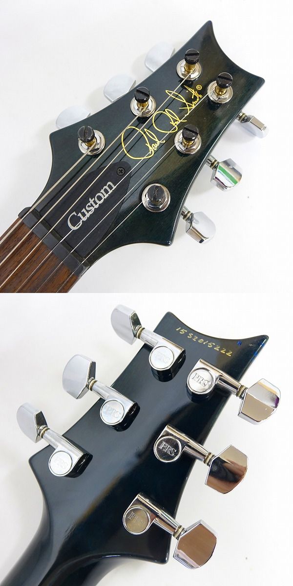 実際に弊社で買取させて頂いた★【型番不明】PRS/ポールリードスミス Japan Limited S2 Custom24 BLUE MATTEO エレキギター ソフトケース付の画像 1枚目