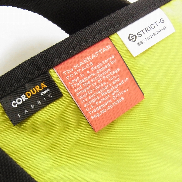 実際に弊社で買取させて頂いた【未使用】Manhattan Portage/マンハッタンポーテージ×STRICT-G コラボショルダーバッグの画像 4枚目