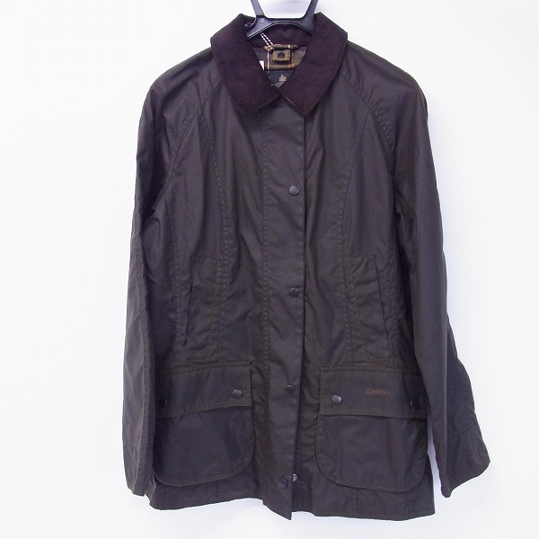 実際に弊社で買取させて頂いたBarbour/バブアー オイルドジャケット BEADNELL/ビードネル オリーブ/12