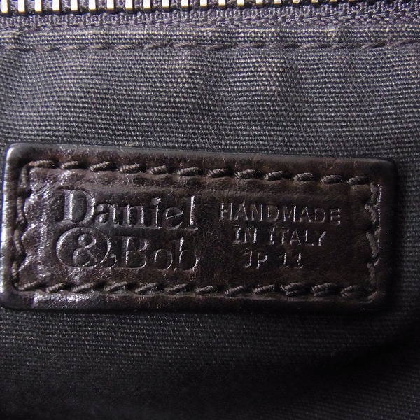 実際に弊社で買取させて頂いたDaniel&Bob/ダニエル＆ボブ CULODORO(RODI) 2WAY レザートートバッグの画像 4枚目