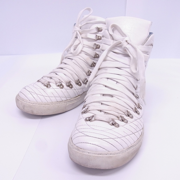 実際に弊社で買取させて頂いたGIVENCHY/ジバンシー マルチステッチ ハイカットスニーカー G2928 41