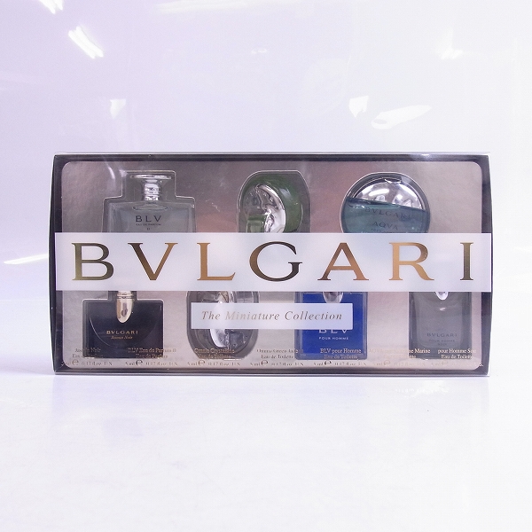 実際に弊社で買取させて頂いたBVLGARI/ブルガリ トラベルコレクション 香水 フレグラス 7点セット