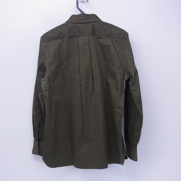 実際に弊社で買取させて頂いた【未使用】FRED PERRY/フレッドペリー Laurel Leaf Dyed Military Shirt F4487/46/Sの画像 1枚目