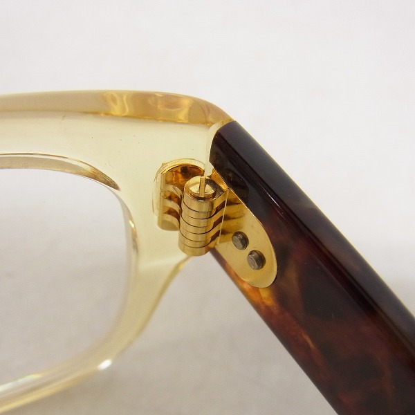実際に弊社で買取させて頂いたOLIVER GOLDSMITH/オリバーゴールドスミス CONSUL 眼鏡/メガネフレームの画像 5枚目