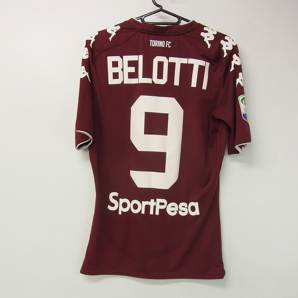 Kappa カッパ トリノfc 半袖ユニフォーム Belotti ベロッティ Sの買取実績 ブランド買取専門店リアルクローズ リアクロ