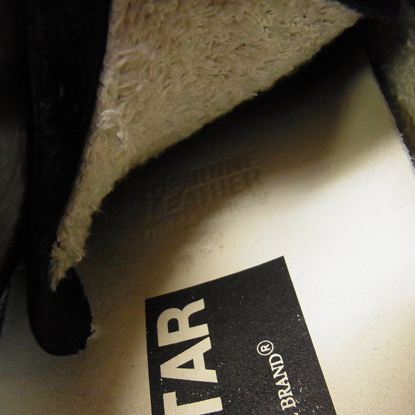 実際に弊社で買取させて頂いたGOLDEN GOOSE/ゴールデングース SUPERSTAR/スーパースター レザースニーカー/41の画像 5枚目