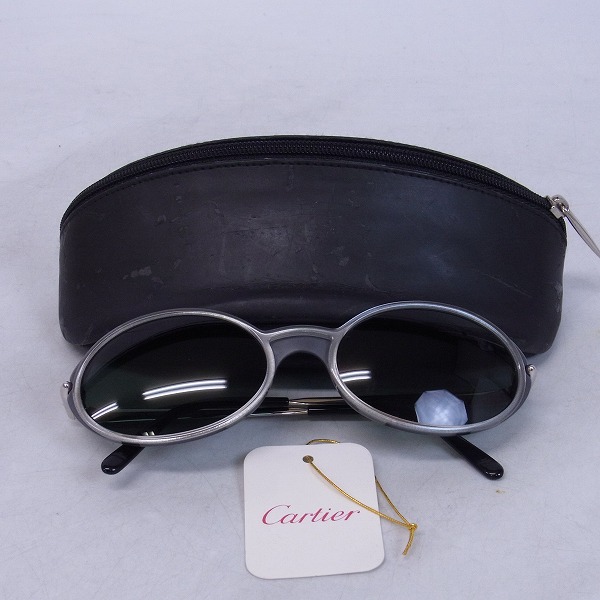 実際に弊社で買取させて頂いたCartier/カルティエ 130 サングラス/眼鏡フレームの画像 7枚目