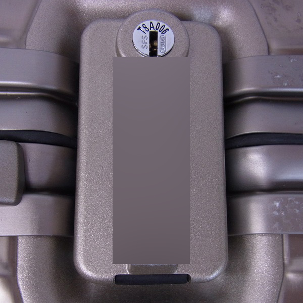 実際に弊社で買取させて頂いたRIMOWA/リモワ TOPAS/トパーズ CABIN TROLLEY 2輪 キャリーケース 32L/920.52の画像 4枚目