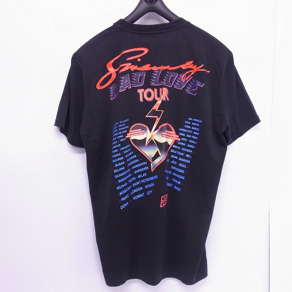 実際に弊社で買取させて頂いたGIVENCHY/ジバンシー 18SS Mad Love Tour Graphic T-Shirt プリントTシャツ Lの画像 1枚目