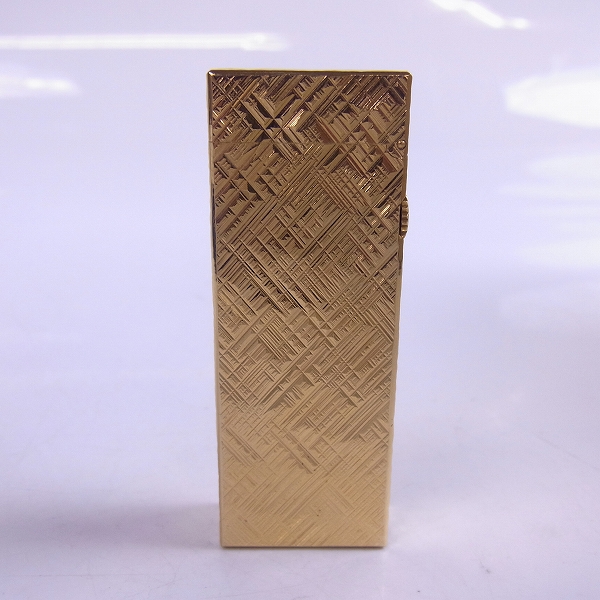 実際に弊社で買取させて頂いたdunhill/ダンヒル ローラガスライター ゴールドの画像 2枚目