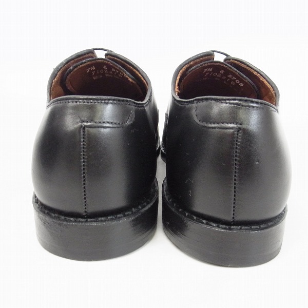 実際に弊社で買取させて頂いたAllen Edmods/アレン エドモンズ 5705  FIFTH AVENUE キャップトウ レザーシューズ 7.5Eの画像 1枚目