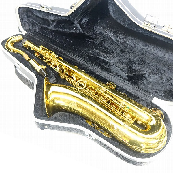 実際に弊社で買取させて頂いたSELMER/セルマー MarkⅥ/マーク6 テナーサックス 非対称彫刻有り アメセル シリアル20万台 S90 180 マウスピース付き