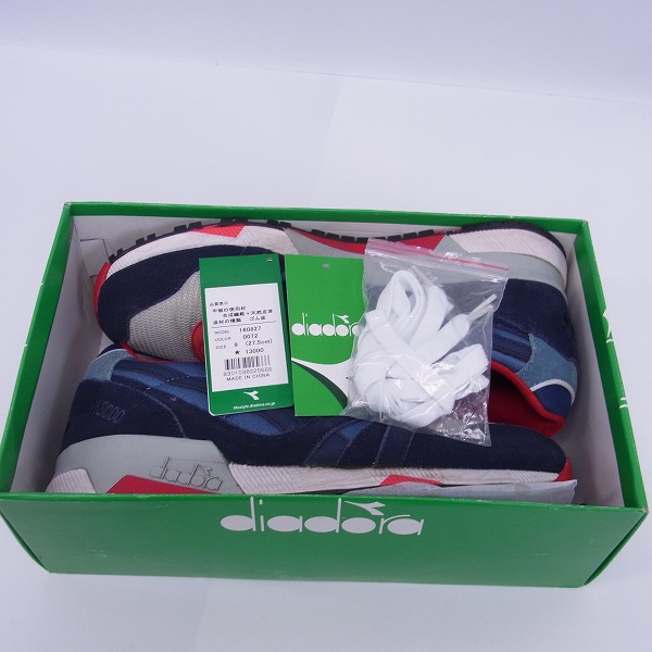 実際に弊社で買取させて頂いたDIADORA/ディアドラ N9000 NYL スニーカー 501.160827/27.5の画像 8枚目