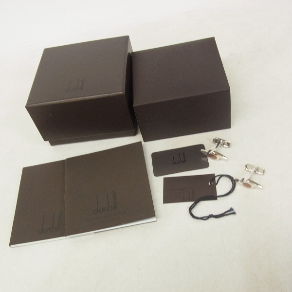 実際に弊社で買取させて頂いたdunhill/ダンヒル カフス シルバーの画像 9枚目