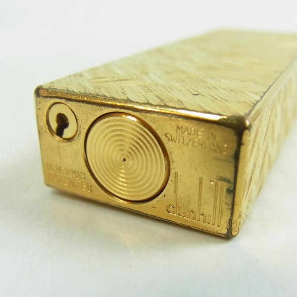 実際に弊社で買取させて頂いたdunhill/ダンヒル ローラー ガスライター ゴールドの画像 2枚目