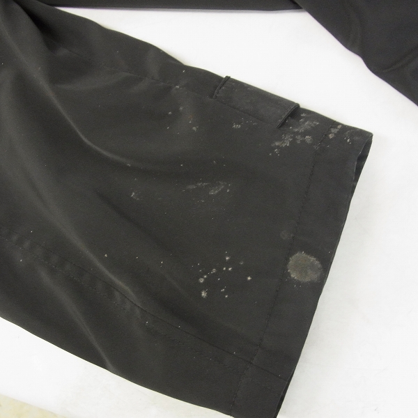 実際に弊社で買取させて頂いたGIORGIO ARMANI/ジョルジオアルマーニ チェスターコート ブラック/54の画像 7枚目