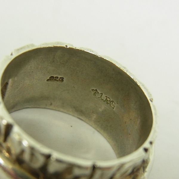 実際に弊社で買取させて頂いたLoree Rodkin/ローリーロドキン ストーンセット/クロス リング 20号の画像 3枚目