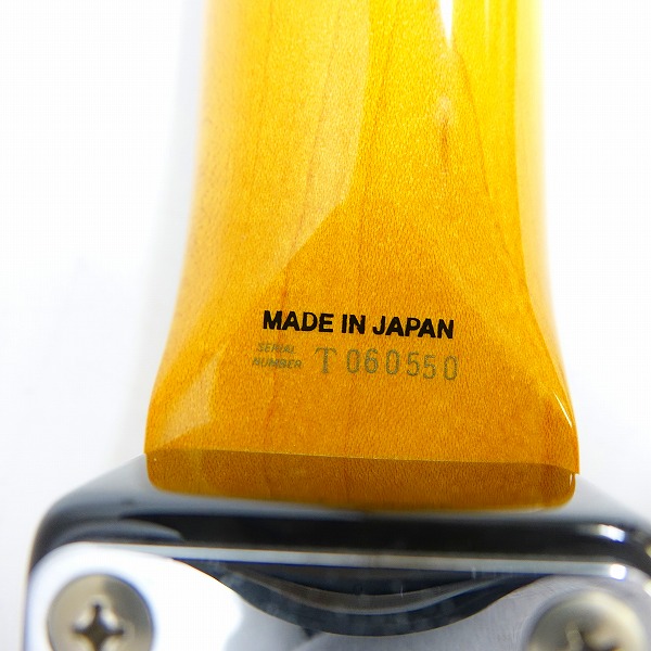 実際に弊社で買取させて頂いた★Fender Japan/フェンダージャパン JG66 3TS T0シリアル JAGUAR/ジャガー エレキギターの画像 8枚目