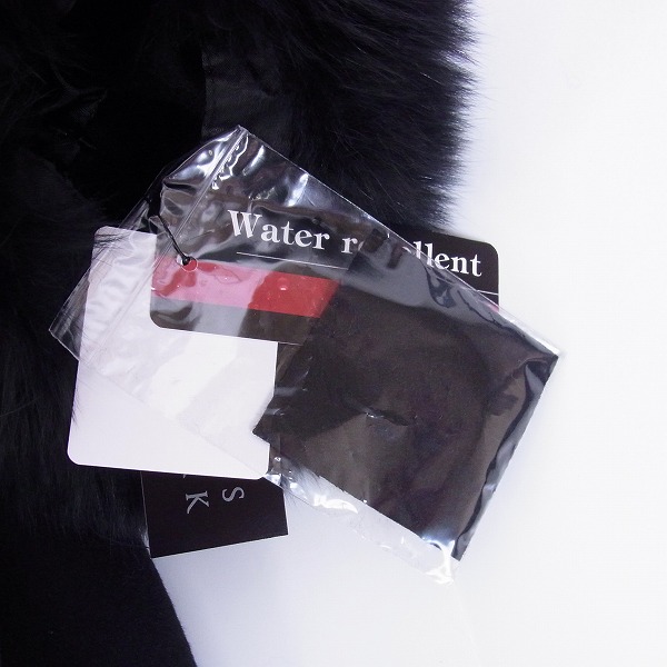 実際に弊社で買取させて頂いた【未使用】BARNEYS NEWYORK/バーニーズニューヨーク 17AW カシミア100% ファー付き 2wayロングコート 38の画像 8枚目