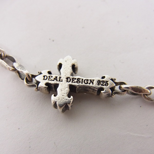 実際に弊社で買取させて頂いたDeal Design/ディールデザイン クロス/スター付きチェーン/ネックレスの画像 2枚目