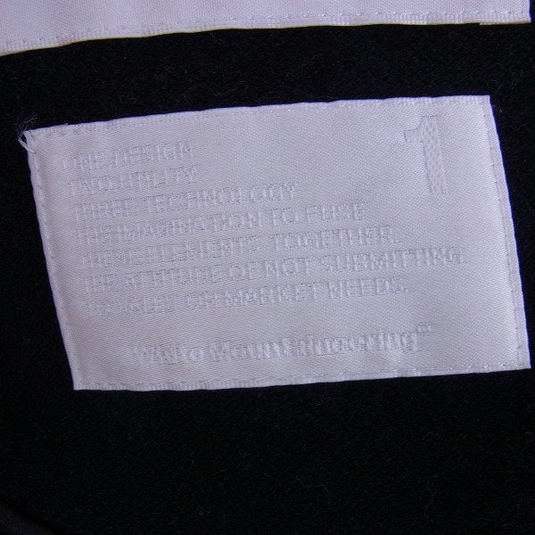 実際に弊社で買取させて頂いたhite Mountaineering/ホワイトマウンテニアリング チェック柄 ウールツイード スタジャン/1の画像 3枚目