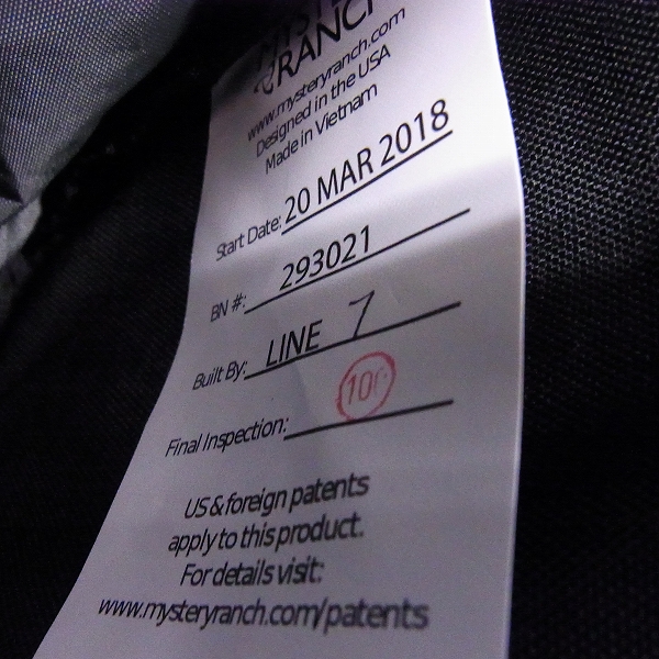 実際に弊社で買取させて頂いたMYSTERY RANCH/ミステリーランチ 3way ビジネスバッグの画像 6枚目