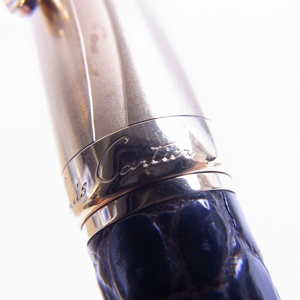 実際に弊社で買取させて頂いたCartier/カルティエ ゴドロンデコール クロコ革巻き ボールペン ST170133 888本限定の画像 5枚目