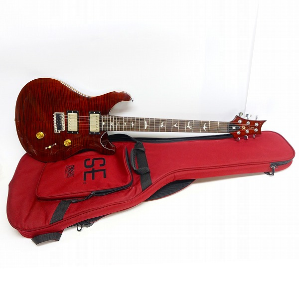 実際に弊社で買取させて頂いた★PRS/ポールリードスミス SE CUSTOM エレキギター ソフトケース付
