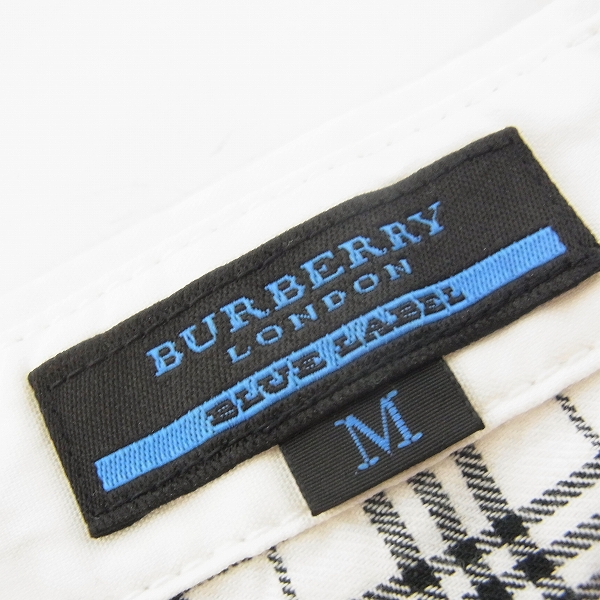 実際に弊社で買取させて頂いたBURBERRY BLUE LABEL/バーバリーブルーレーベル 半袖シャツ/Mの画像 2枚目