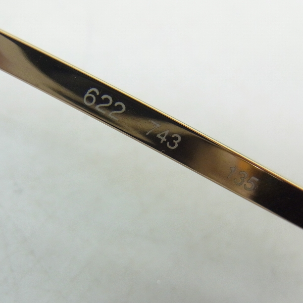 実際に弊社で買取させて頂いたGIORGIO ARMANI/ジョルジオアルマーニ オクタゴン サングラスの画像 4枚目