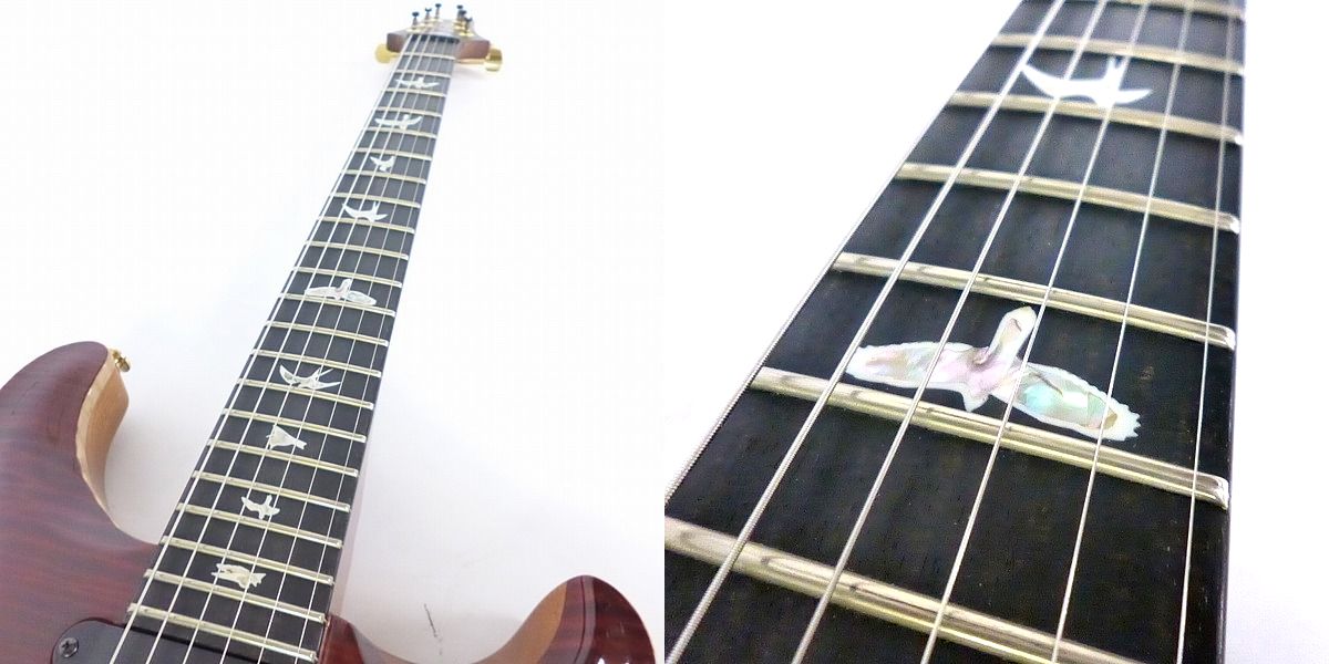 実際に弊社で買取させて頂いた★PRS/ポールリードスミス Wood Library 513 2015 Private Stock Grade Maple エレキギター 付属品/ハードケース付の画像 2枚目