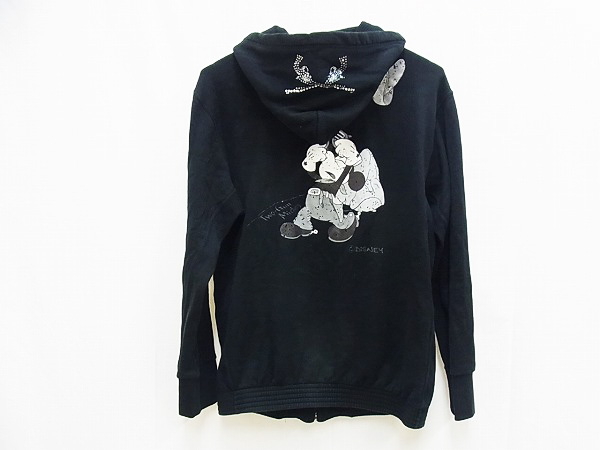 希少 roar × roen × Disney mickey 二丁拳銃 パーカー 希少 roar × roen × Disney mickey 二丁拳銃 パーカー roar